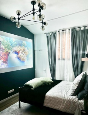 Maisonnette proche de Paris & Home cinema